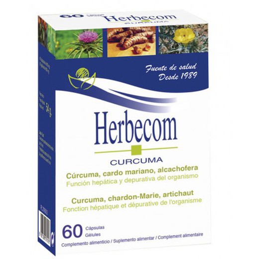 Herbecom Curcuma 60 cápsulas