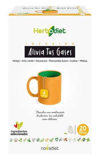 Herbodiet Alivia Tus Gases 20