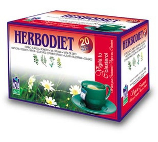 Herbodiet Vigila Colestero 20 Filtres