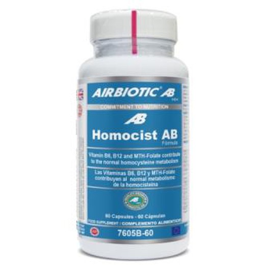 Homocisteina + B9 AB Complex 60cap Airbiotic