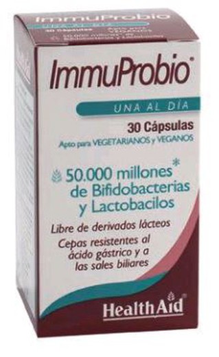 Immuprobio 50.000 Millones 30 Cápsulas Health Aid