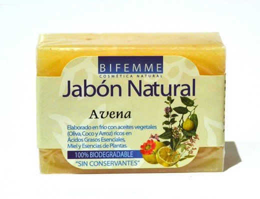 Jabon Natural Avena 100 Gr