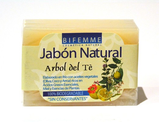 Jabon Tee Tree Oil 100 Gr Bifemme