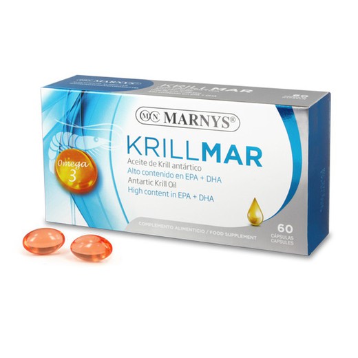 Krillmar Oli de Krill Antàrtic 60 Capsules