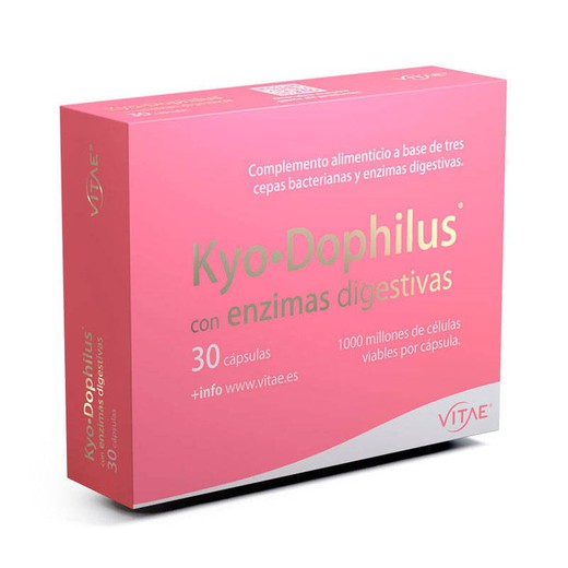 Kyo-Dophilus + Enzimas (Vitae) 30 Cápsulas