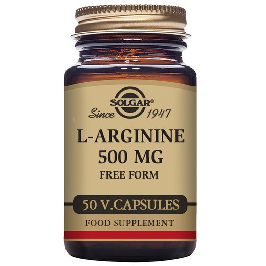 L-Arginina 500 Mg 50 Vcaps