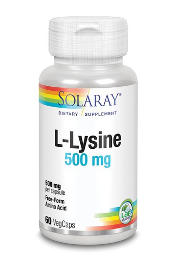 L Lysine 500 Mg 60 cápsulas