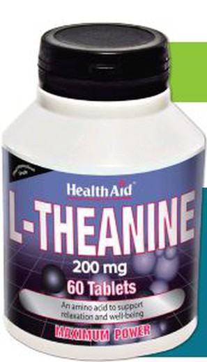 L-Teanina 200mg 60 Comprimidos Health Aid