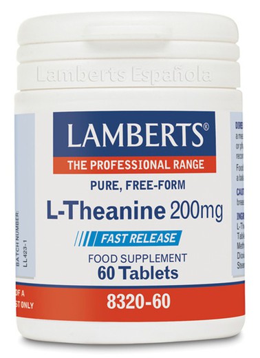 L-Teanina 200 Mg 60 Tabs