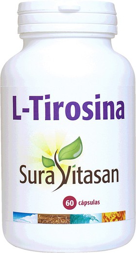 L Tirosina 500 Mg 60 Caps