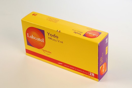 Labcatal Nutricion Yodo 28 Amp 2 Ml