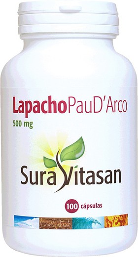 Lapacho Pau Darco 500 Mg 100 cápsulas