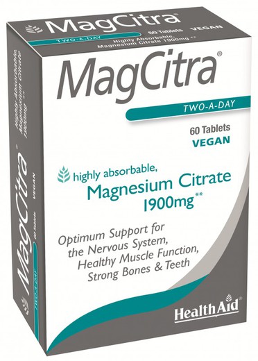 Magcitra 1900mg 60 Comprimidos Health Aid