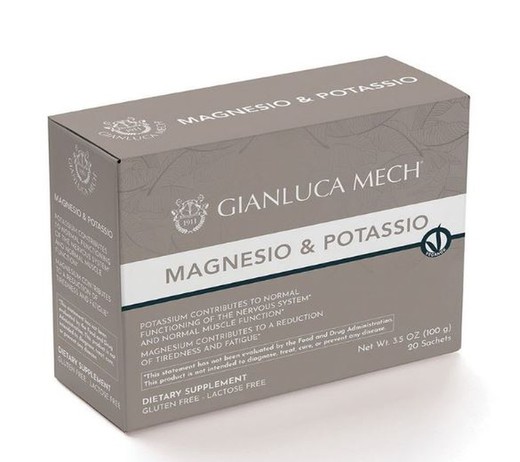 Magnesio Y Potasio 20 Sobres Gianluca Mech