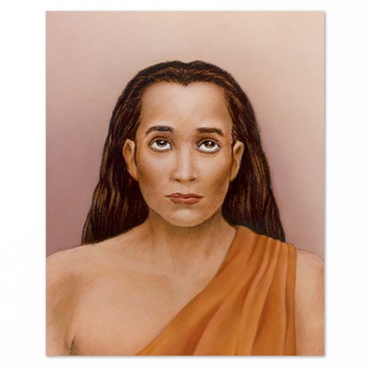 Mahavatar Babaji A Colores 12,7x17,7cm