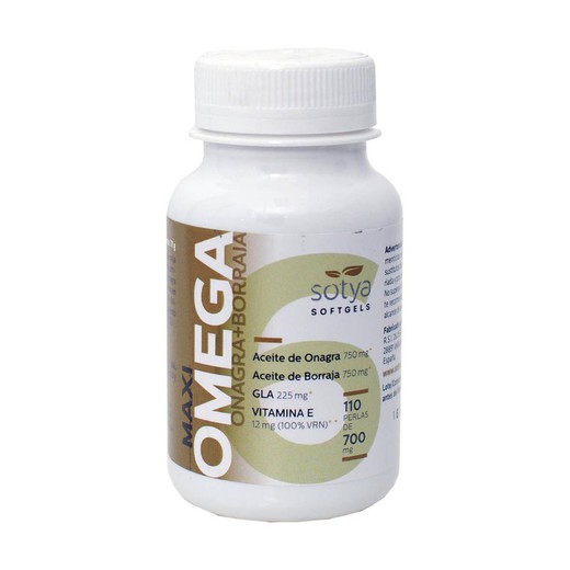 Maxi Omega 6 (Onagra Y Borraja) 700 Mg 110 Perlas