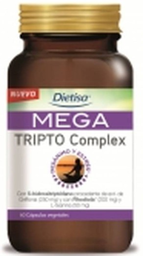 Mega Tripto Complex Triptófano (Dietisa) 60 Cápsulas