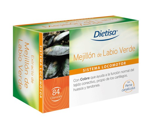 Mejillon De Labio Verde 84 Caps