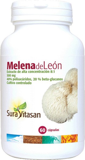 Melena De Leon 500 Mg 60 Vcápsulas