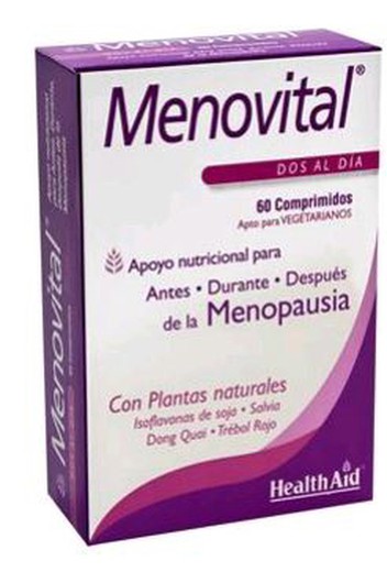 Menovital 60 Comprimits Health Aid