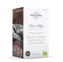 Mico Mix Reishi+Maitake+Shiitake 70 Cápsulas Hifas Da Terra