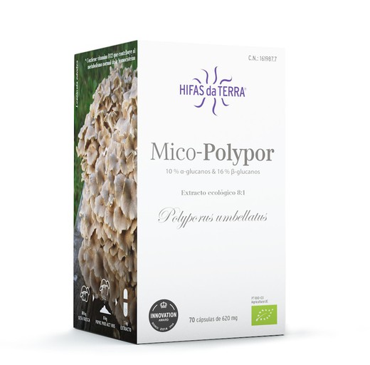 Mico Polypor Extracto De Polyporus 70 Cáp Hifas Da Terra
