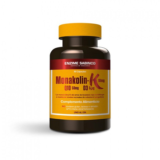 Monakolin K+Q10+D3 30 Capsulas