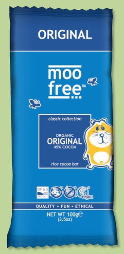 Moo Free Xoco Llet Original S/G S/L 100g