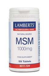 Msm 1000 Mg 120 Tabs