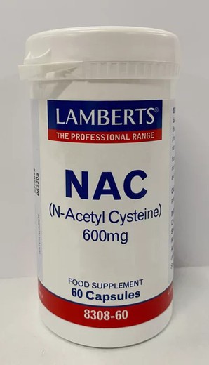 Nac (N-Acetil Cisteina) 600mg 60 Cap