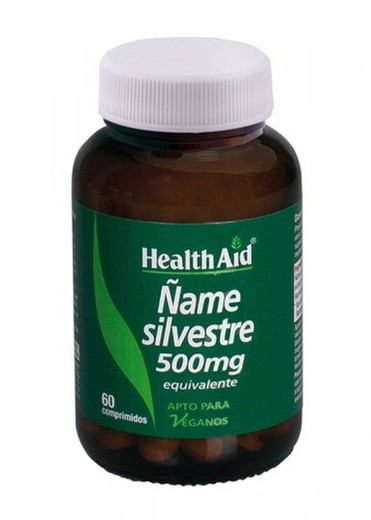 Ñame Silvestre Wild Yam 500mg 60 Comprimits Health Aid