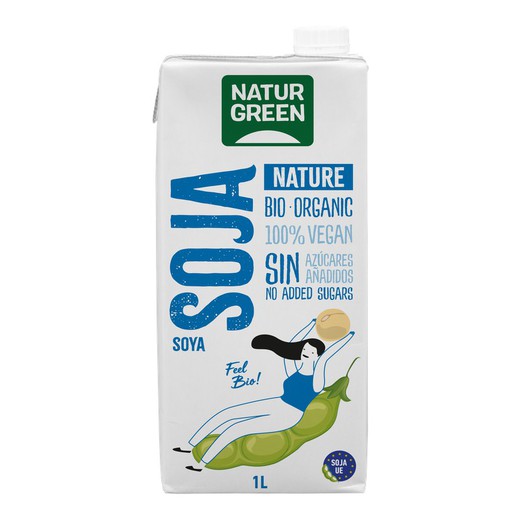 Naturgreen Bebida Soja Nature 1 Litro