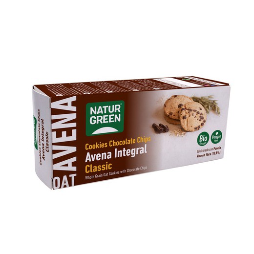 Naturgreen Cookie De Avena Integral Bio 140 G