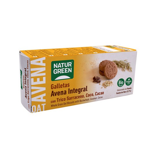 Naturgreen Galeta D'Avena Integral Amb Blat Sar