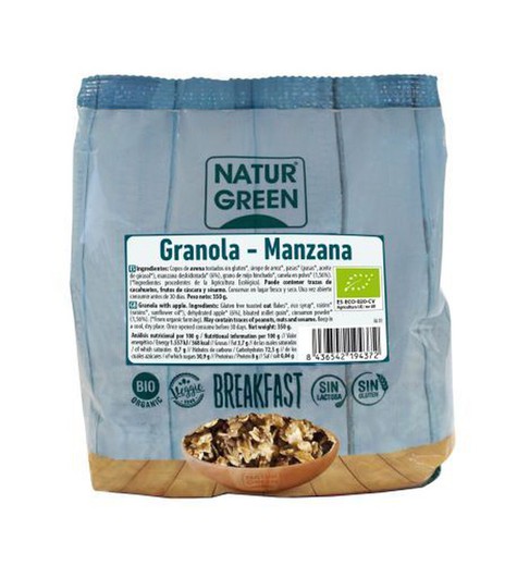 Naturgreen Granola Poma Sense Gluten Bio