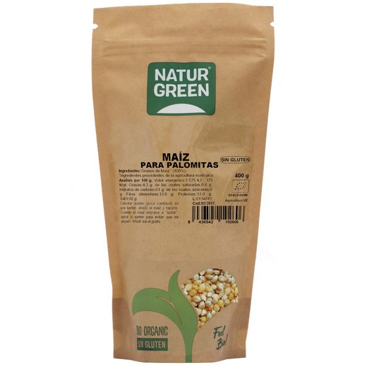 Naturgreen Maiz Palomitas Bio 450 Grs