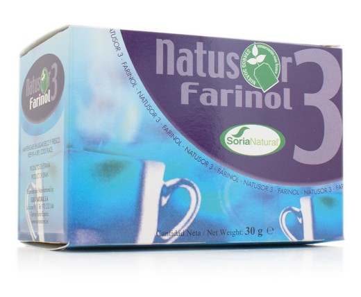 Natusor 3 Farinol Infusió Caixa 20 Filtres Soria Natural