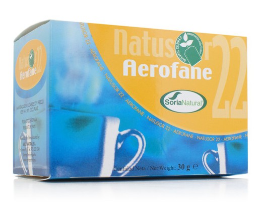 Natusor 22 Aerofane Infusión Caja 20 Filtros Soria Natural