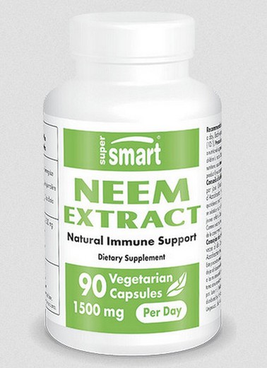 Neem Extract (90 cápsulas) Super Smart