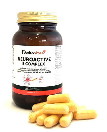 Neuroactive B Complex PV 60 Cápsulas Pamies Vitae