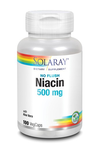 Niacin No Ruboritzant 500 Mg 100 Vcaps