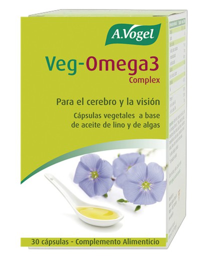 Veg-Omega 3 Cpx (A.Vogel) 30 Perles Vegetals