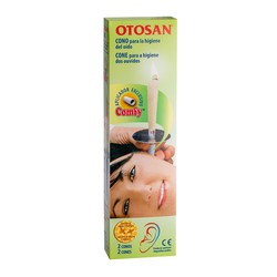 Otosan Cono (Con Própolis) Limpieza Oídos 2 Unidades Quitar Tapón De Cera De Los Oídos