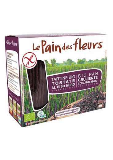 Pa de Flors Amb Arròs Negre Sense Gluten Bio 150 G