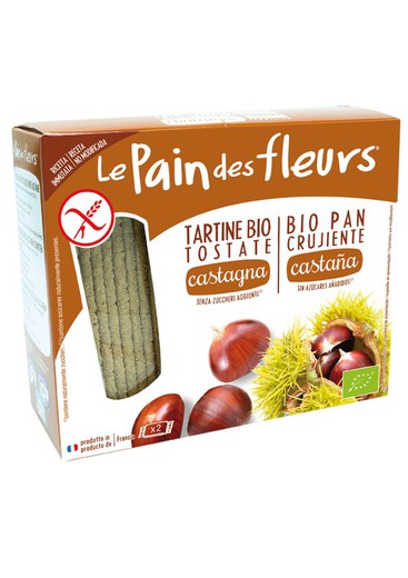 Pan De Flores Con Castaña Sin Gluten Bio 300 Gr