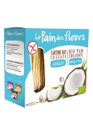 Pa de Flors Amb Coco Sense Gluten Bio 150 Gr