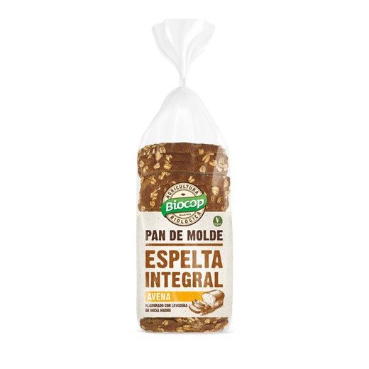 Pan Molde Espelta Int.Avena Biocop 400 G