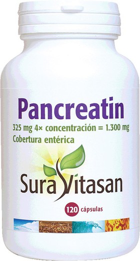 Pancreatin 1300 Mg 120 Vcápsulas