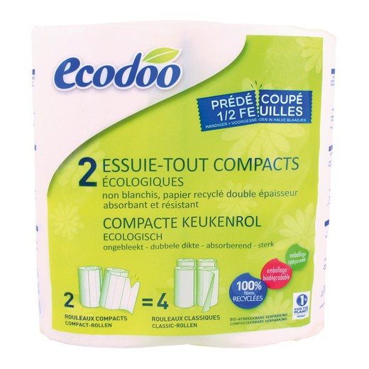 Papel De Cocina Reciclado 2 Uds