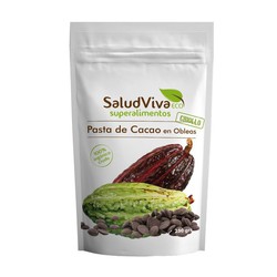 Pasta de cacao en obleas 250gr eco